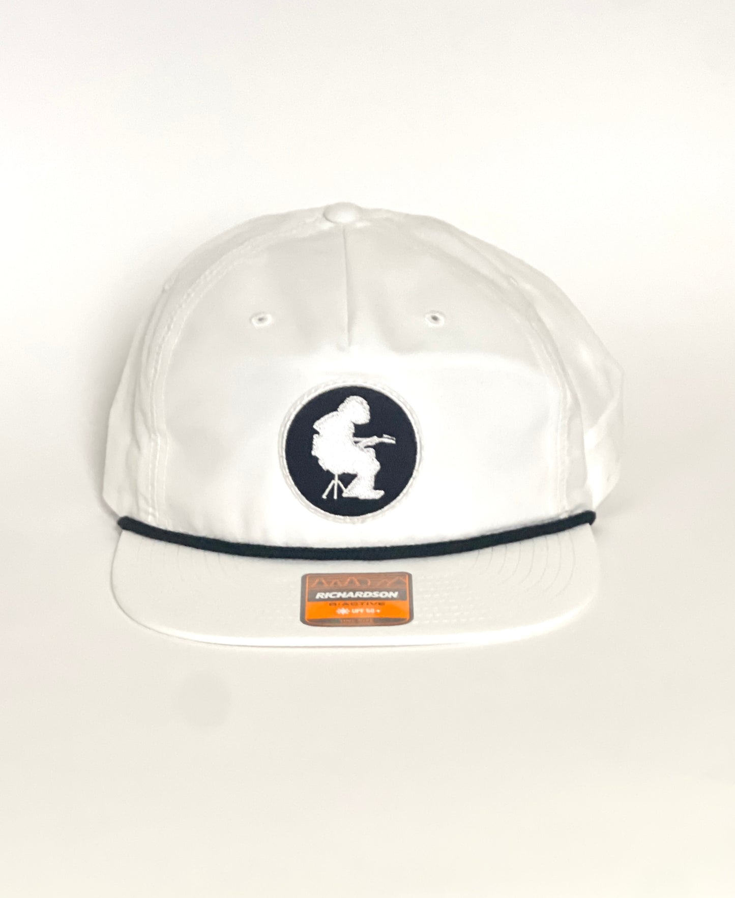 Mikey Houser Embroidered Patch | Custom Stitching | Richardson 256 Flat Brim Rope Hat