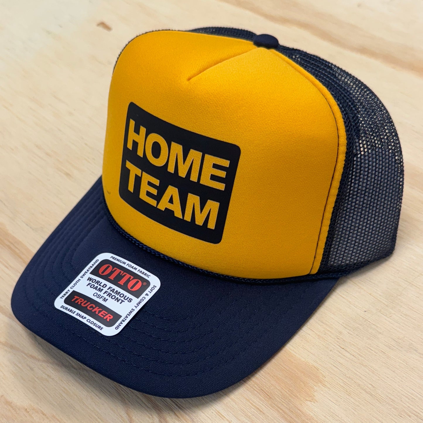 Home Team Foam Trucker Navy/Yellow