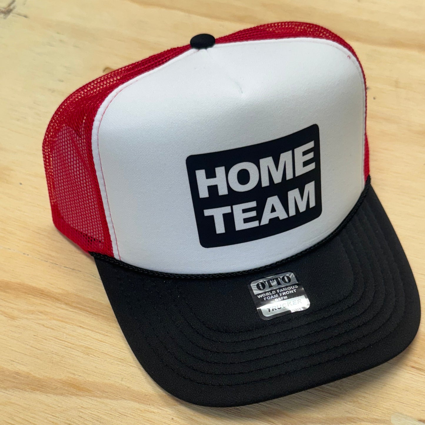 Home Team Foam Trucker Black/White/Red